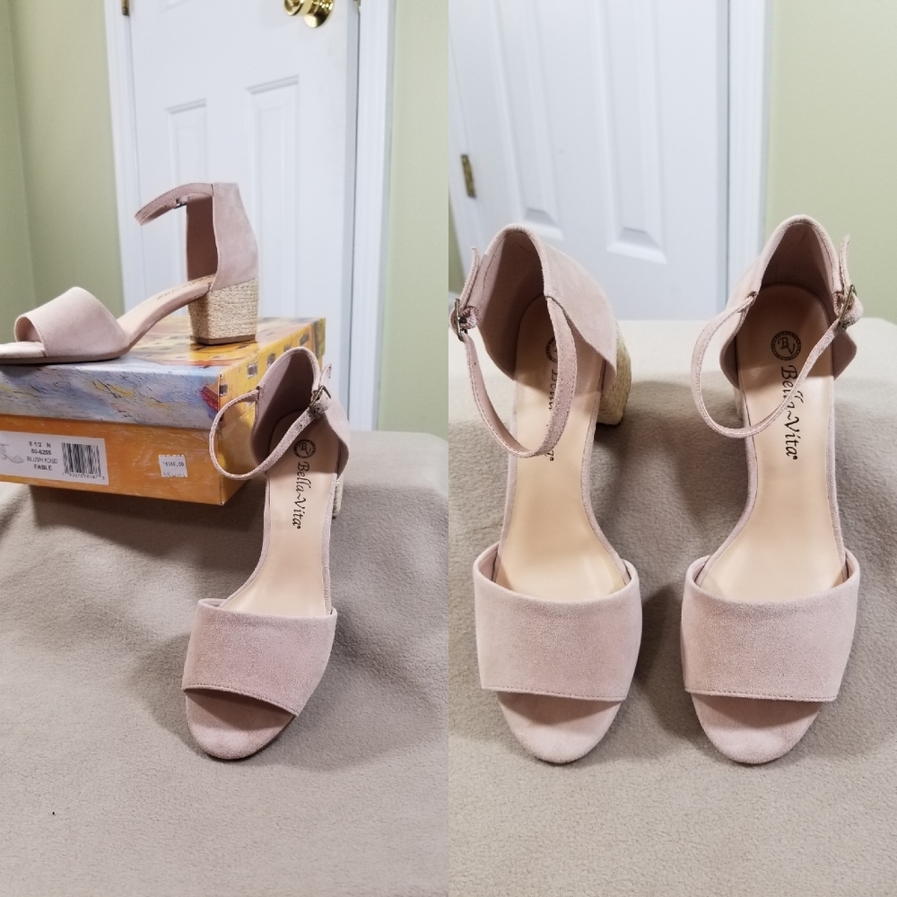 Bella Vita open toe ankle strap sandals